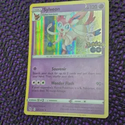 Sylveon 035/078 - Rare Reverse Holo Card - Pokemon Go - Pokemon TCG CLEAN - Image 5