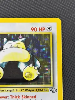 Pokemon TCG Snorlax 11/64 Jungle Holo Rare Card Near Mint Condition - Image 3