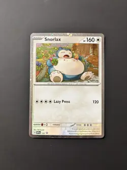 Snorlax 122 Sv: Scarlet & Violet Promo Card Holo - Image 1