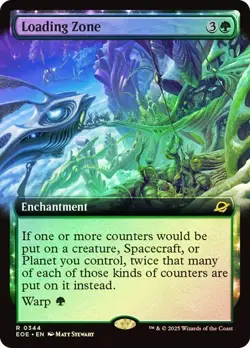 MTG - Loading Zone - Foil - Extended Art - Edge of Eternities - Magic - Image 1