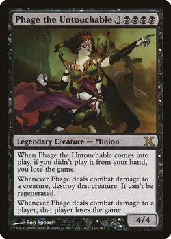 Phage the Untouchable (EX/NM) Win Condition MTG Discount: 5+ Magic Singles - Image 2