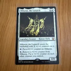 Mikaeus The Lunarch - N/M - March Of The Marchine Magic The Gathering MTG - Image 1
