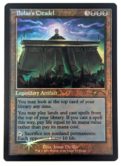 MTG Bolas's Citadel Retro Frame Foil Promos WPN and Gateway 3/5 2021 WOTC NM - Image 1