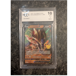 Pokemon TCG Celebrations Zamazenta V 018/025 Ultra Rare Holo Full Art BCCG 10 - Image 1