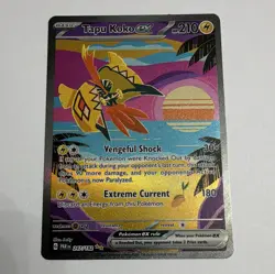 The Pokemon Company Tapu Koko EX Special Illustration Holo EN #247/182 SV04 - Image 1