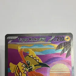 The Pokemon Company Tapu Koko EX Special Illustration Holo EN #247/182 SV04 - Image 2
