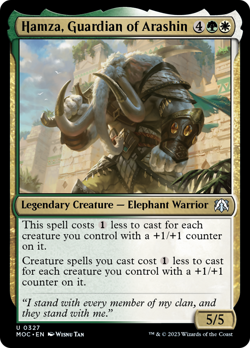 Hamza, Guardian of Arashin [March of the Machine Commander] Magic MTG - Image 1