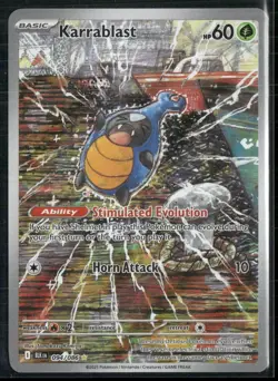 Karrablast #94/86 2025 Scarlet & Violet Black Bolt Holo - Image 1