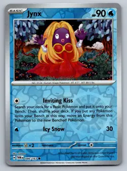Jynx 046/167 Common Twilight Masquerade Pokemon Reverse Holo Near Mint - Image 1
