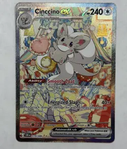 Pokemon Cinccino EX 119/086 Special Illustration Rare Chaos Rising NM/M TCG - Image 1