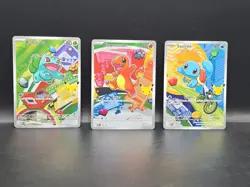Pokemon TCG First Partner Illustration Collection Series 1 Kanto GEN 1 Set - Image 1