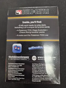 Pokemon TCG Chaos Rising: Build and Battle Box New & Sealed - Image 2