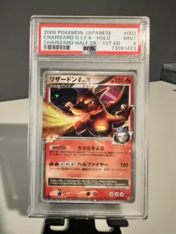 2009 Pokemon (Japanese) Half Deck - Charizard G LV.X [1st Edition] Holo - PSA 9 - Image 1