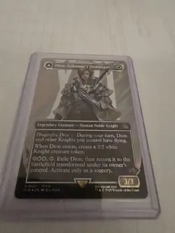 Dion Bahamut's Dominant Magic The Gathering Final Fantasy Surge Foil NM English - Image 1