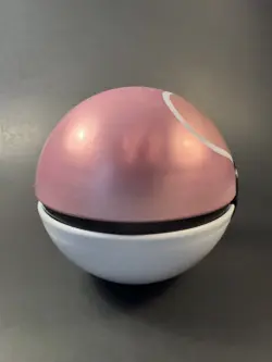 EMPTY Rare Pokemon Love ball Pink Heart Pokeball Poke Ball Tin D21 - Image 3