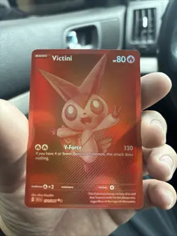 The Pokemon Company Victini 172/086 Sv: Black Bolt Holo Rare English 80 HP - Image 1