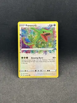 Rayquaza 138/185 SWSH04: Vivid Voltage Amazing Rare - NM - Image 1
