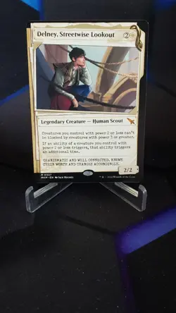 Delney Streetwise lookout Showcase, Regular Murders at Karlov Manor MTG - Image 1