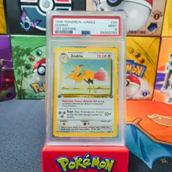 PSA 9 MINT 1999 Pokemon Game 1st Edition Jungle Dodrio 34 - Image 1