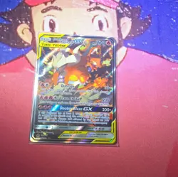 Pokemon Reshiram & Charizard GX SM201 SM TAG TEAM Promo 270 HP Holo EN - Image 5