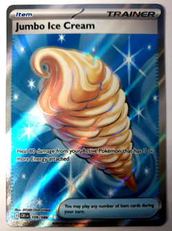 Jumbo Ice Cream - Pokemon Chaos Rising - Ultra Rare - NM 109 - Image 1