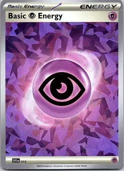 Pokemon SVE: Scarlet & Violet Energies Basic Psychic Energy (Cracked Ice Holo) - Image 1