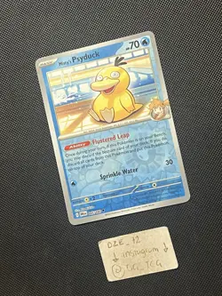 Pokemon Destined Rivals - Misty’s Psyduck - 045/182 - Reverse Holo - M/NM - Image 3