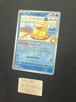 Pokemon Destined Rivals - Misty’s Psyduck - 045/182 - Reverse Holo - M/NM - Image 4