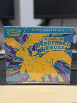 Pokemon Ascended Heroes Elite trainer Box ETB New And Factory Sealed - Image 1