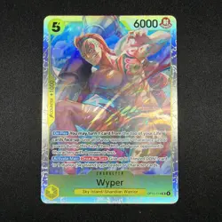 One Piece TCG Wyper OP15-114 Adventure On Kami’s Island Super Rare NM English - Image 1