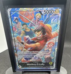 Bandai Monkey D. Luffy OP15-098 Leader Alt Art Foil 5000 Power Eng - Image 1