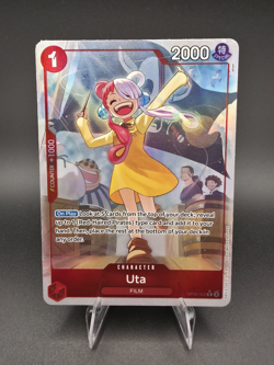 One Piece Uta (Parallel) OP09-002 Rare Foil Emperors in the New World 2000 Power - Image 1