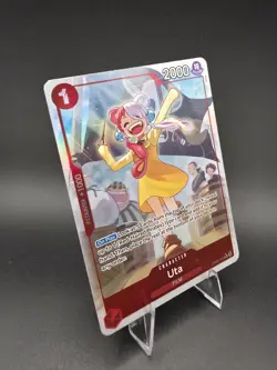 One Piece Uta (Parallel) OP09-002 Rare Foil Emperors in the New World 2000 Power - Image 2