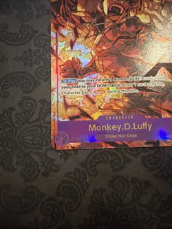 Monkey D Luffy OP09-119 SEC Alt Art Emperors in the New World One Piece Eng - Image 5