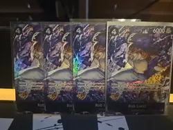 Rob Lucci (Alternate Art) EB04-048 Adventure on Kami's Island Foil X4 PLAYSET - Image 1
