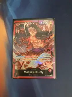 ONE PIECE TCG: Monkey.D.Luffy ST10-002 Leader Ultra Deck The Three Captains LP - Image 1