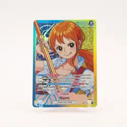 Nami Alternate Art - OP11-041 A Fist of Divine Speed L One Piece - NM/MINT - Image 1