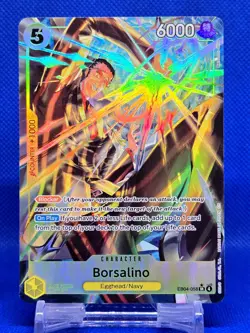 Borsalino EB04-058 SR ALT ART | M | Adventure on Kami's Island | One Piece TCG - Image 1