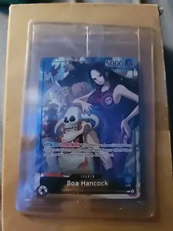 One Piece Boa Hancock OP07-038 PSA Magazine Exclusive Promo FOIL - Sealed - Image 1