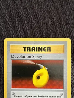 Devolution Spray 72/102 - 1st Edition SHADOWLESS - Pokemon Base Set Trainer - Image 2
