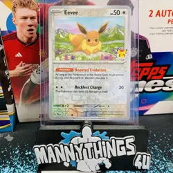 Eevee Prismatic Evolutions Pokemon Day 2025 Promo 074/131 Reverse Holo 🔥 - Image 1