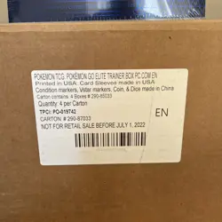 SEALED CASE of Pokemon GO - Pokemon Center EXCLUSIVE Elite Trainer Box ETB X 4 - Image 2