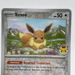 Eevee #074/131 Prismatic Evolutions Pokemon Day 2025 Promo NM - Image 2