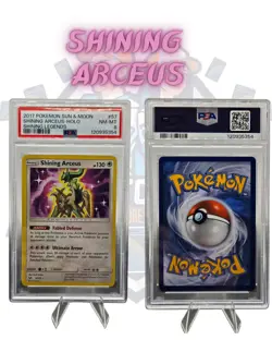 Shining Arceus 57/73 Shining Legends Holo PSA 8 Free Shipping Pokemon - Image 1