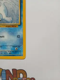Pokemon TCG Seel Base Set 41/102 - Image 3