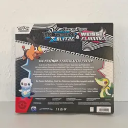 Pokemon Schwarze Blitze & Weisse Flammen Poster Kollektion, Deutsch NEU & OVP ✨ - Image 2