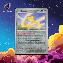Carte Pokemon Jirachi 126/182 Reverse Faille Paradoxe Francais - Image 1