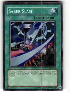 Saber Slash ANPR-EN058 Ancient Prophecy 1st/Unl Edition NM/VLP - Image 1