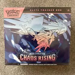 Pokemon TCG - Chaos Rising - Elite Trainer Box (ETB) - Brand New Sealed - Image 1