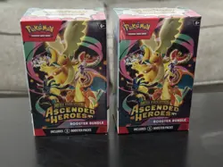 Lot of 2 Pokemon Mega Evolution Ascended Heroes Booster Bundle Box SEALED - Image 2